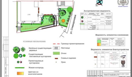 Схема планировочной организации земельного участка